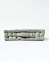 Hutch Tufted Meditation Floor Cushions Grey
